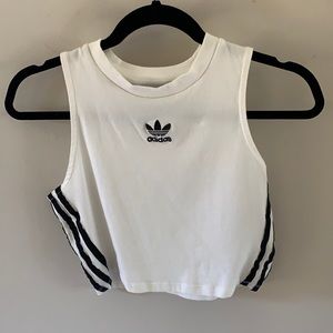 Adidas cropped tank